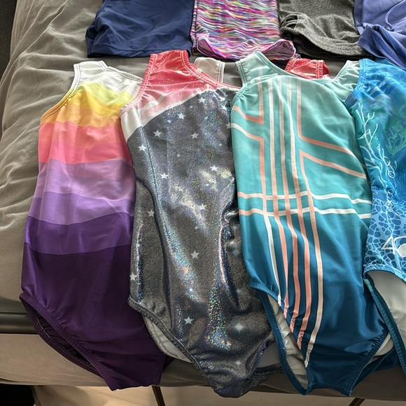 Girls gymnastics leotards and shorts - Picture 2 of 5